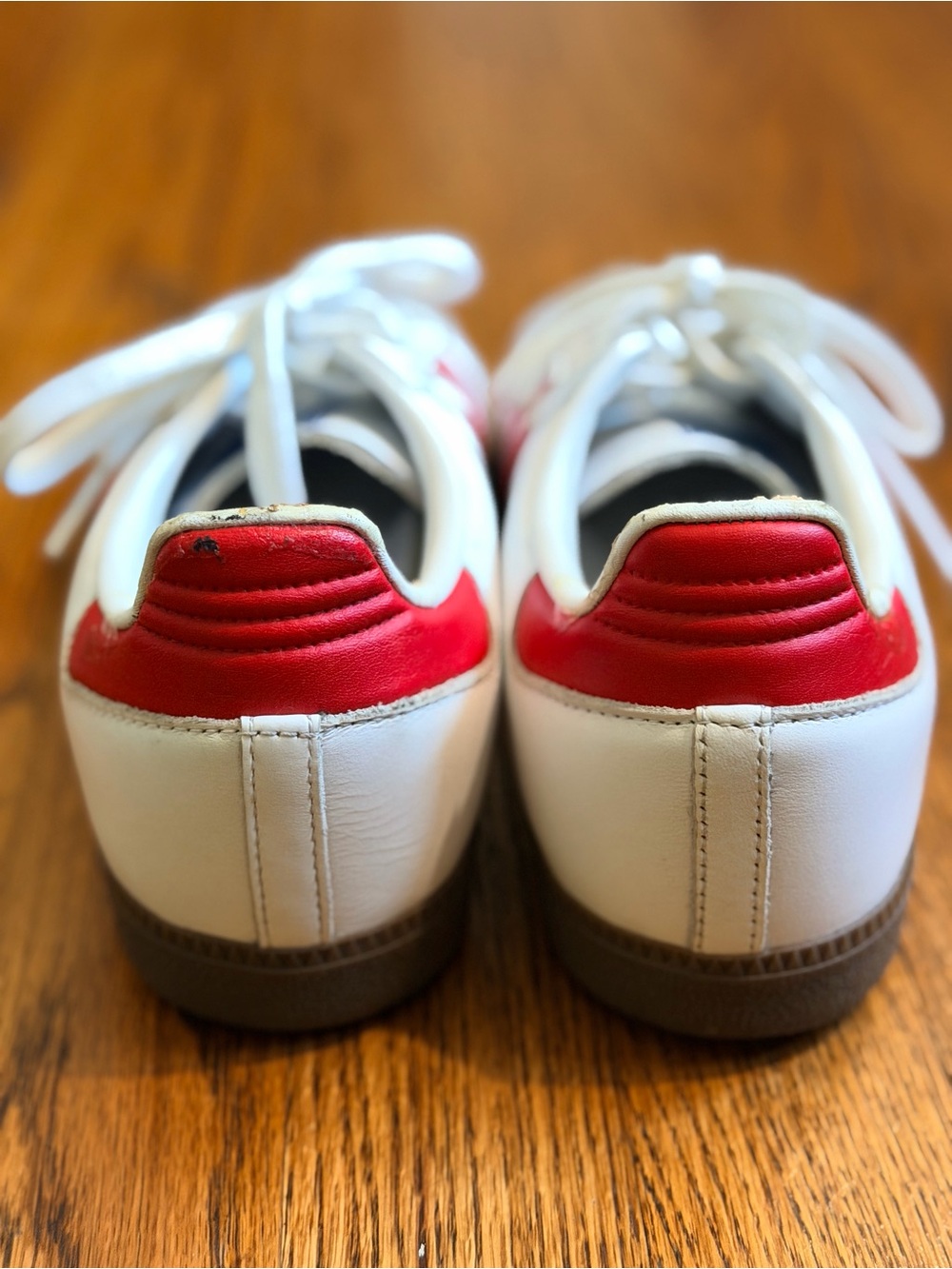Samba OG - red and white- EUC! - Picture 4 of 7